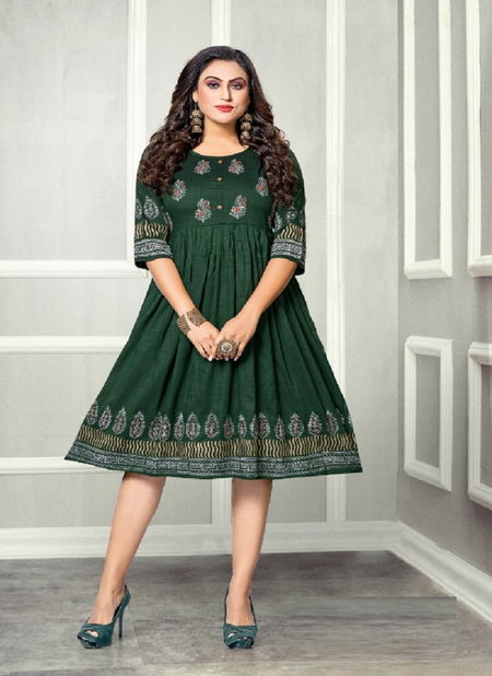 Mayra Maaza 6 Ethnic Wear Wholesale Anarkali Kurti Catalog
 Catalog